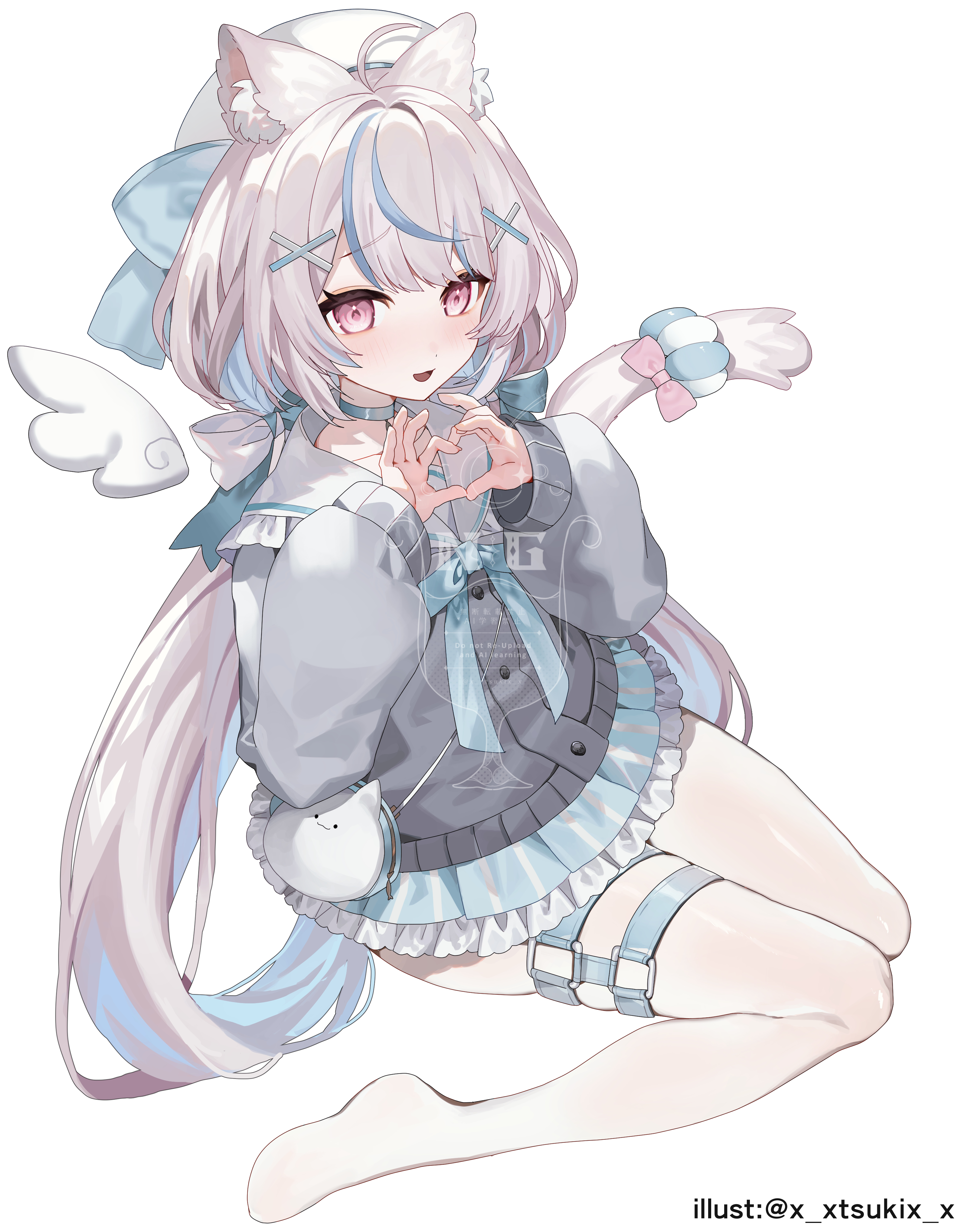 祝く月